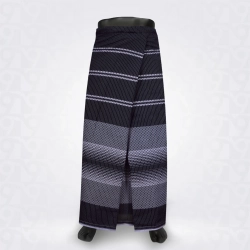 Balck Grey Cotton Lungi